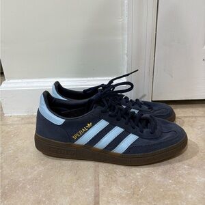 Adidas Spezial Dark Blue and Light Blue Sneakers